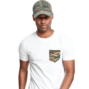 Low-profile camo washed cap (6245CW)