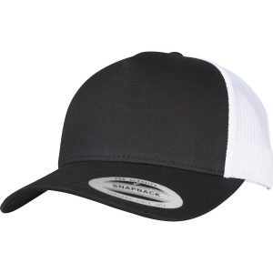 5-panel retro trucker 2-tone cap (6506T)