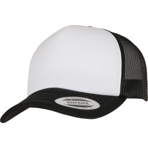 YP Classics? curved foam trucker cap ? white front (6320W)
